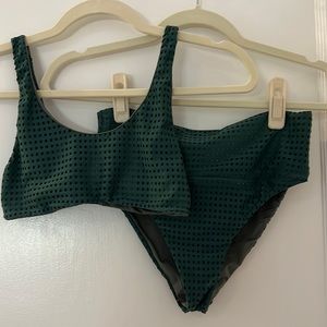Acacia Seaweed Mesh Bikini